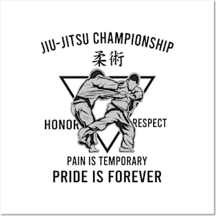 JIU JITSU CHAMPIONSHIP POSTER Posters and Art